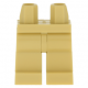 LEGO láb, sárgásbarna (970c00)