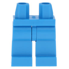 LEGO láb, sötét azúrkék (970c00)