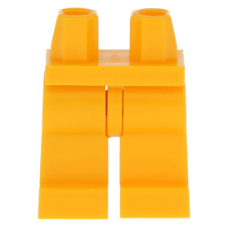 LEGO láb, világos narancssárga (970c00)