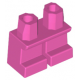 LEGO láb rövid, sötét rózsaszín (41879)