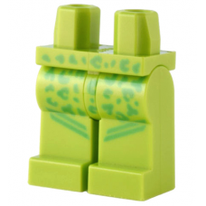 LEGO láb mintával, lime (77774) --- Debrecenben raktáron!