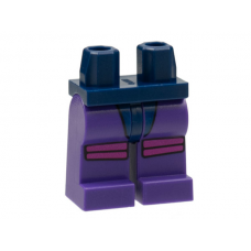 LEGO láb mintával, sötétkék-sötétlila (84589) --- Debrecenben raktáron!