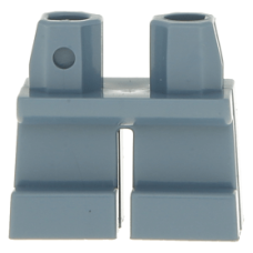 LEGO láb rövid, homokkék (41879)