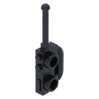 LEGO adóvevő rádió, fekete (19220)