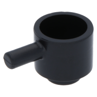 LEGO edény, fazék nyéllel, fekete (4529)