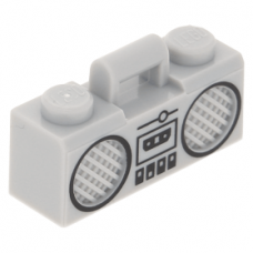 LEGO rádió magnó, világosszürke (25202) --- Debrecenben raktáron!