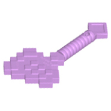 LEGO Minecraft fejsze, közép levendulalila (18788)