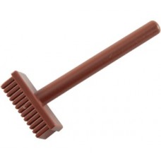 LEGO seprű partvis, vörösesbarna (3836) --- Debrecenben raktáron!