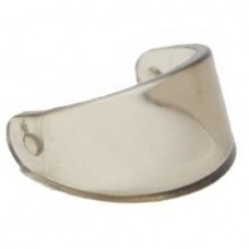 Eredeti, új LEGO bukósisakrostély, átlátszó fekete (2447) - stílusos fejfedő a minifiguráknak