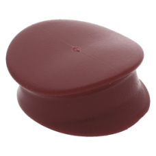 LEGO rendőrkalap, sötétpiros (3624)  --- Debrecenben raktáron!