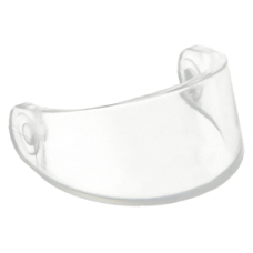 LEGO bukósisakrostély, átlátszó (2447)