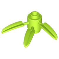 LEGO henger 1×1 3db bambusz levéllel, lime (30176)