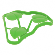 LEGO növény három nagyméretű levéllel, világoszöld  (6255) --- Debrecenben raktáron!