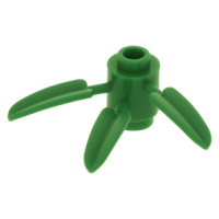 LEGO henger 1×1 3db bambusz levéllel, zöld (30176)