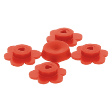 LEGO virágfej 4db, piros (3742) LEGO virágfej 4db, piros (3742)