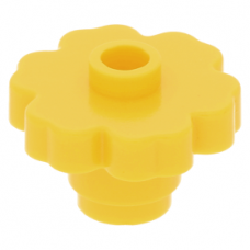 LEGO virág nagy 2×2, sárga (4728)