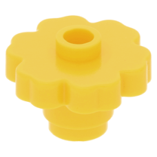 LEGO virág nagy 2×2, sárga (4728)