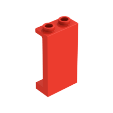 LEGO fal elem 1 x 2 x 3, piros (87544)