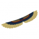 LEGO repülő múmia szárny mintás, sötétkék (93350)