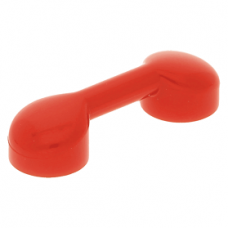 LEGO rúd 1 × 3 telefonkagyló, piros (6190) --- Debrecenben raktáron!