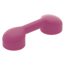 LEGO rúd 1 × 3 telefonkagyló, sötét rózsaszín (6190) --- Debrecenben raktáron!