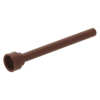 LEGO antenna 1×4 csapott tetővel, vörösesbarna (3957)