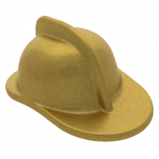 LEGO tűzoltó sisak, aranyszínű (3834)  --- Debrecenben raktáron!