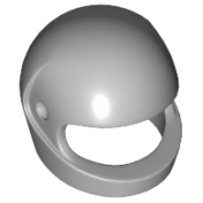 LEGO bukósisak, világosszürke (2446)