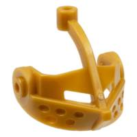 LEGO katona sisakrostély (Castle), gyöngyház arany (2594)