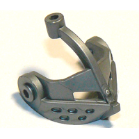 LEGO katona sisakrostély (Castle), matt ezüst (2594)