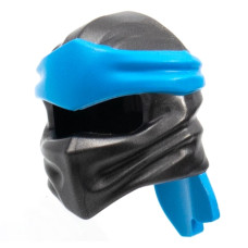LEGO sisak Ninja kendő, gyöngyház sötétszürke-sötét azúrkék (40925)
