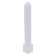 LEGO oszlop 1×1×6, fehér (43888)