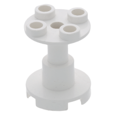 LEGO oszlop/tartóelem 2×2×2, fehér (3940)