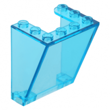 LEGO szélvédő 3 x 4 x 4 fordított, átlátszó világoskék (72475) --- Debrecenben raktáron!