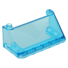 LEGO szélvédő 3x6x2, átlátszó világoskék (92583) --- Debrecenben raktáron!