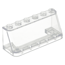 LEGO szélvédő 2 x 6 x 2 , átlátszó (4176)