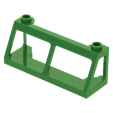 LEGO szélvédő 2 x 6 x 2 (vonat) , zöld (13760)