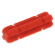 LEGO technic tengely 2 hosszú barázdált, piros (32062)