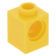 LEGO technic kocka lyukkal 1 × 1, sárga (6541)