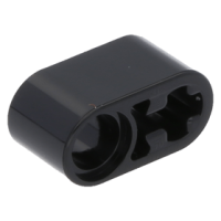 LEGO technic emelőkar 1 × 2 pin- és tengely-csatlakozóval, fekete (60483)