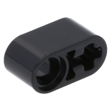 LEGO technic emelőkar 1 × 2 pin- és tengely-csatlakozóval, fekete (60483)