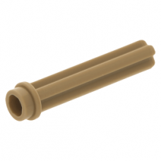 LEGO technic tengely 3 hosszú végén bütyökkel, sötét sárgásbarna (6587) --- Debrecenben raktáron!