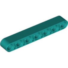 LEGO technic emelőkar 1×7, sötét türkizkék (32524)