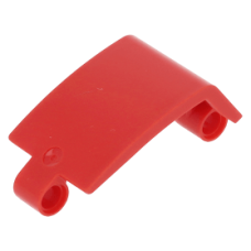 LEGO technic fal/panel elem íves 3×5×3, piros (24116)
