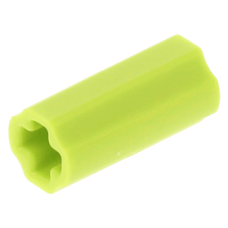 LEGO technic tengely-csatlakozó 2 hosszú, lime (6538c)