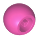 LEGO technic gömbcsukló/labda, sötét rózsaszín (32474)