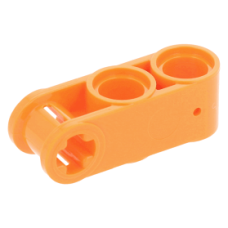 LEGO technic merőleges tengely és 2 pin csatlakozó 1×3 (keresztblokk), narancssárga (42003)