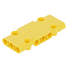 LEGO technic fal/panel elem 3×7×1, sárga (71709)