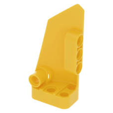 LEGO technic fal/panel elem jobbos #4 7×3×2, sárga (64391)