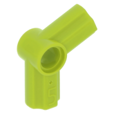 LEGO technic 112,5°-os tengely és pin csatlakozó #5, lime (32015)